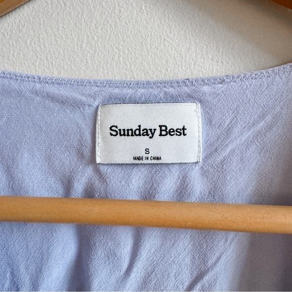 SUNDAY BEST • Locket Dress in Dusk Blue - Picture 5 of 14